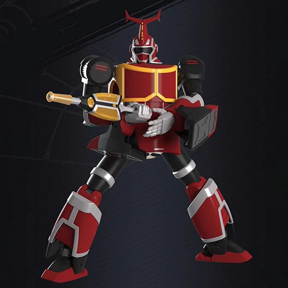 HiPlay Hunshang Anime H18cm Iron Armor Little Treasure Kabuto   Vehicle Combination Alloy Skeleton Assembly Model Kits