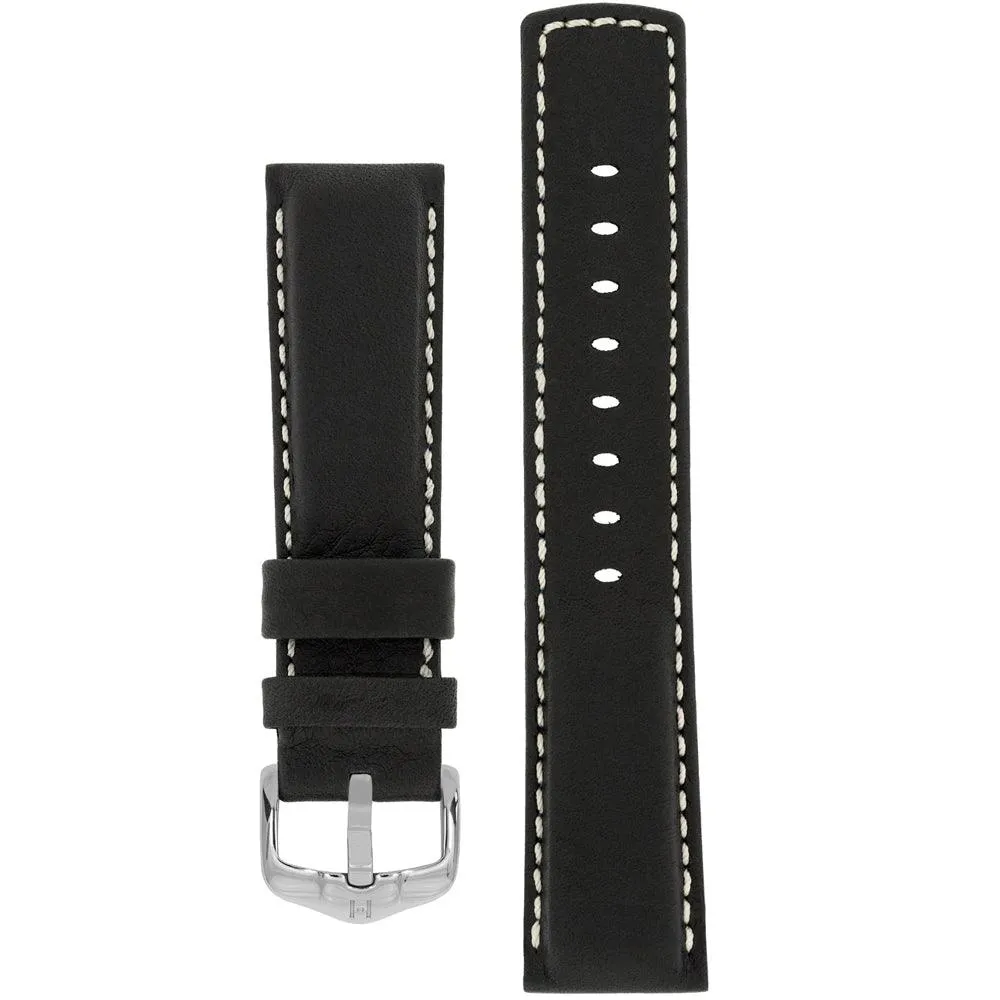 Hirsch MARINER Water-Resistant Leather Watch Strap
