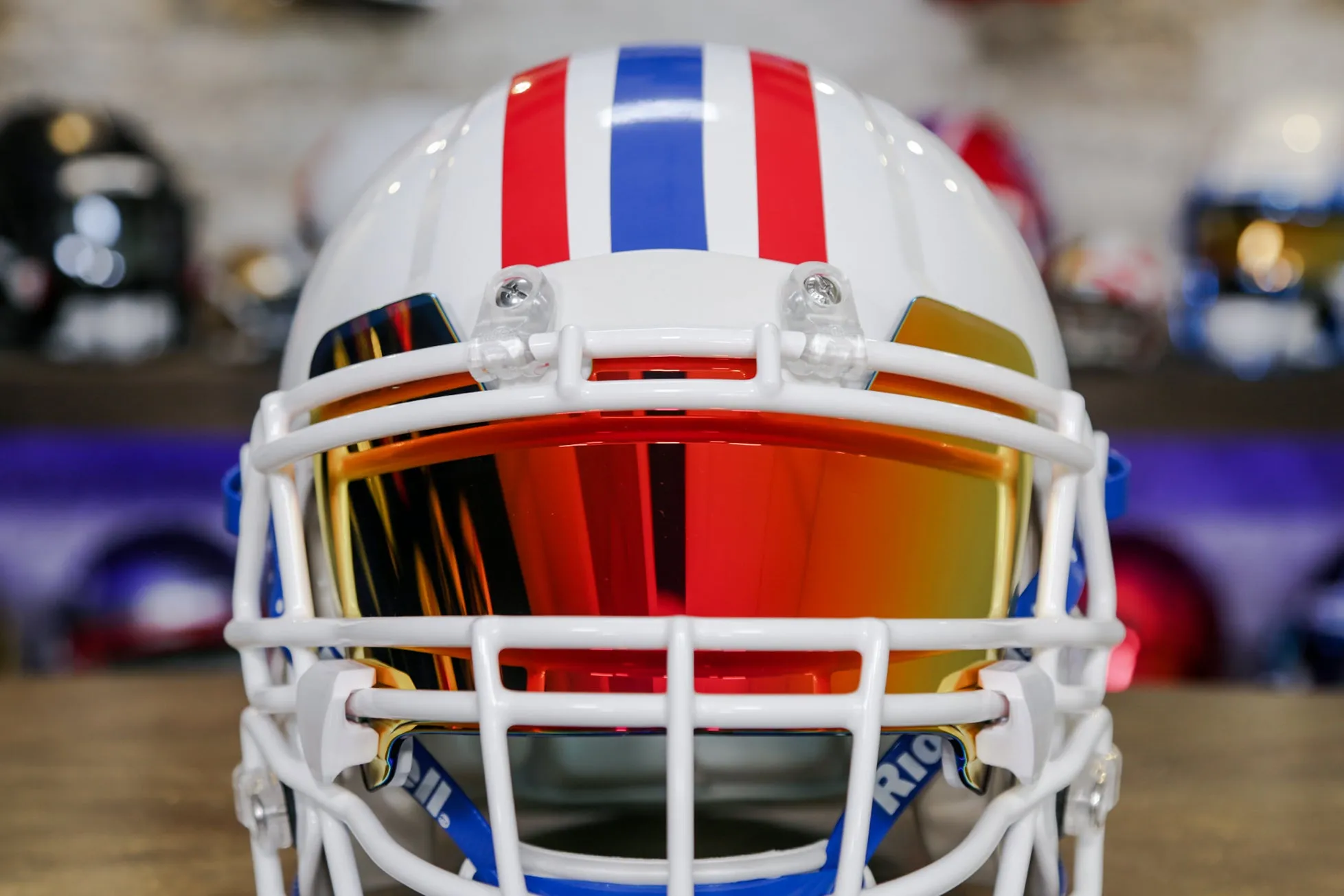 Houston Oilers Riddell Speed Authentic Helmet - GG Edition 00174