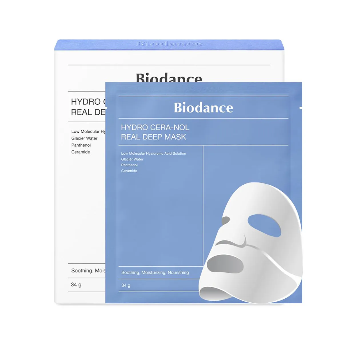 Hydro Cera-nol Real Deep Mask Set [4 Masks]