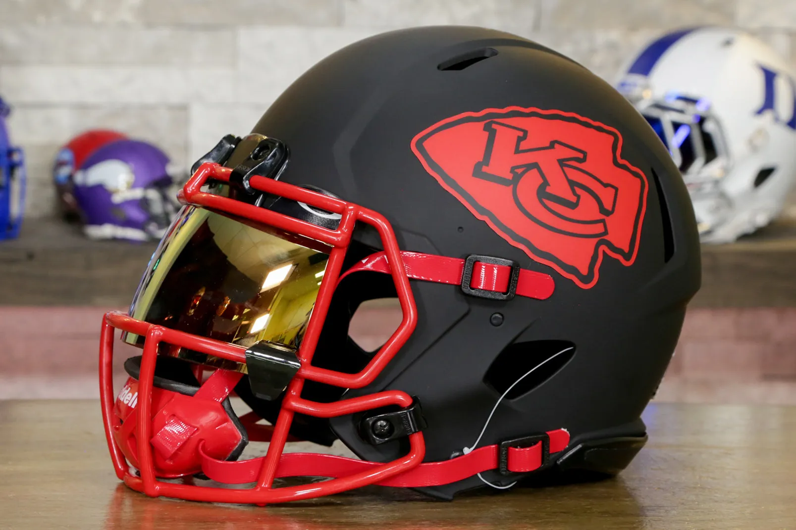 Kansas City Chiefs Riddell Speed Authentic Helmet - GG Edition