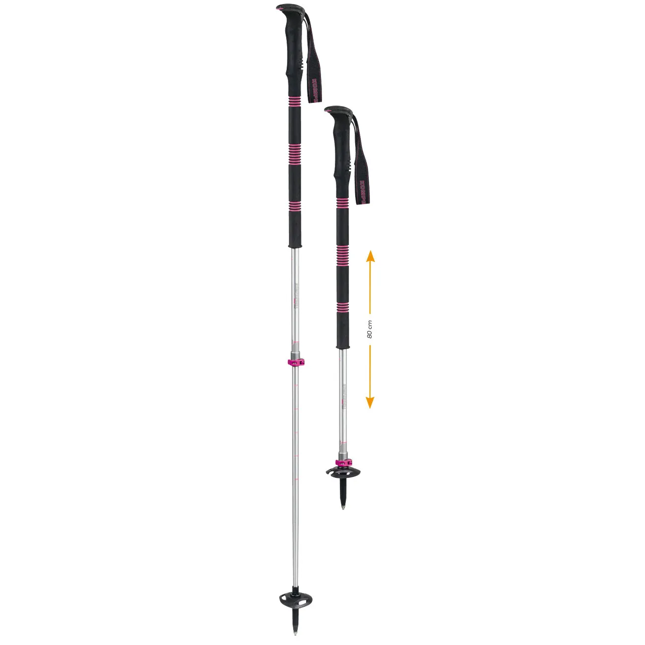 Komperdell Contour Titanal 2 Foam Compact Backcountry Pole