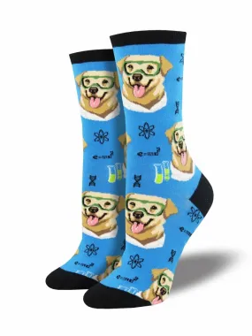 Ladies Science Lab Graphic Socks