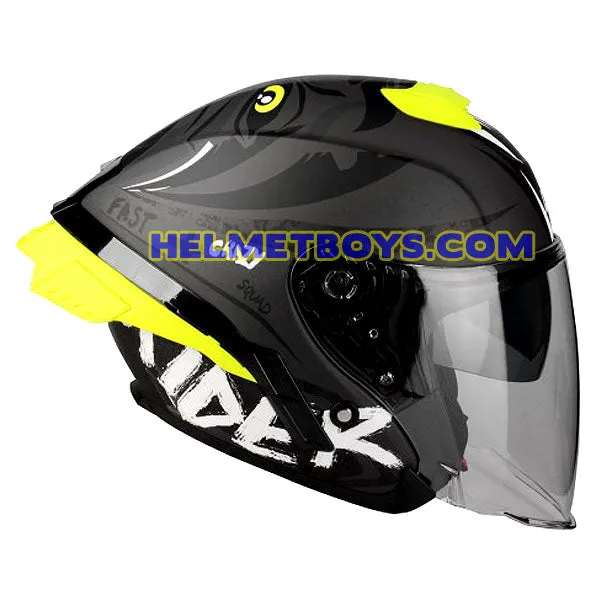 LAZER TANGO Motorcycle Sunvisor Helmet Graphics
