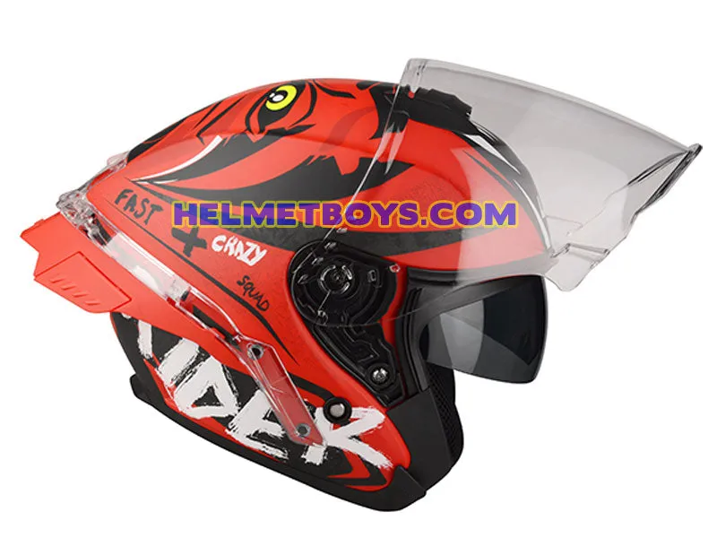 LAZER TANGO Motorcycle Sunvisor Helmet Graphics