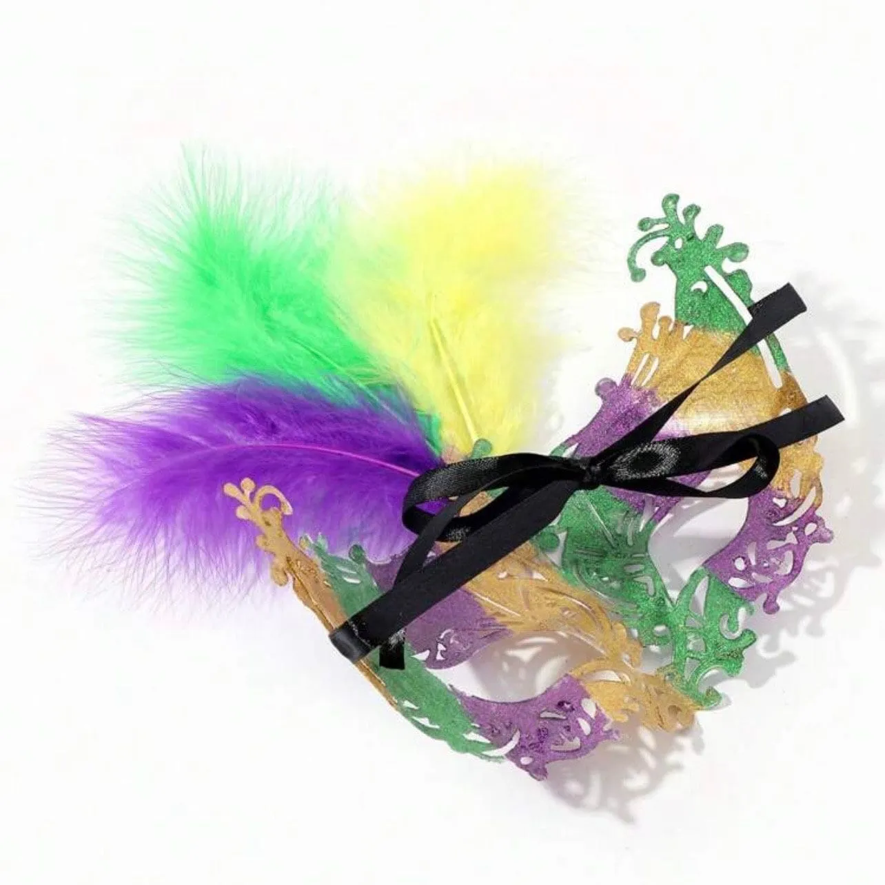Mardi Gras Mask, Mardi Gras Masquerade, Masquerading Mask, NOLA, Purple Green Gold, Mardi Gras, Parade Outfit, Masquerade Ball, Glitter Mask