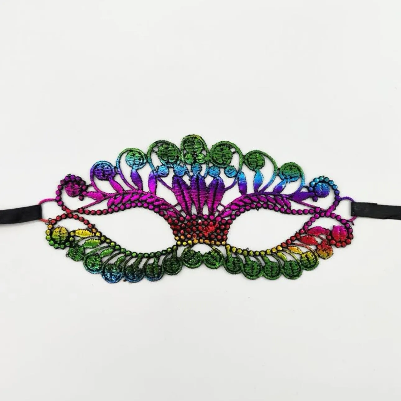 Masquerade Mask, Mardi Gras Mask, Masquerading Mask, Rainbow Mask, Masquerade Ball, PRIDE, Lace Mask