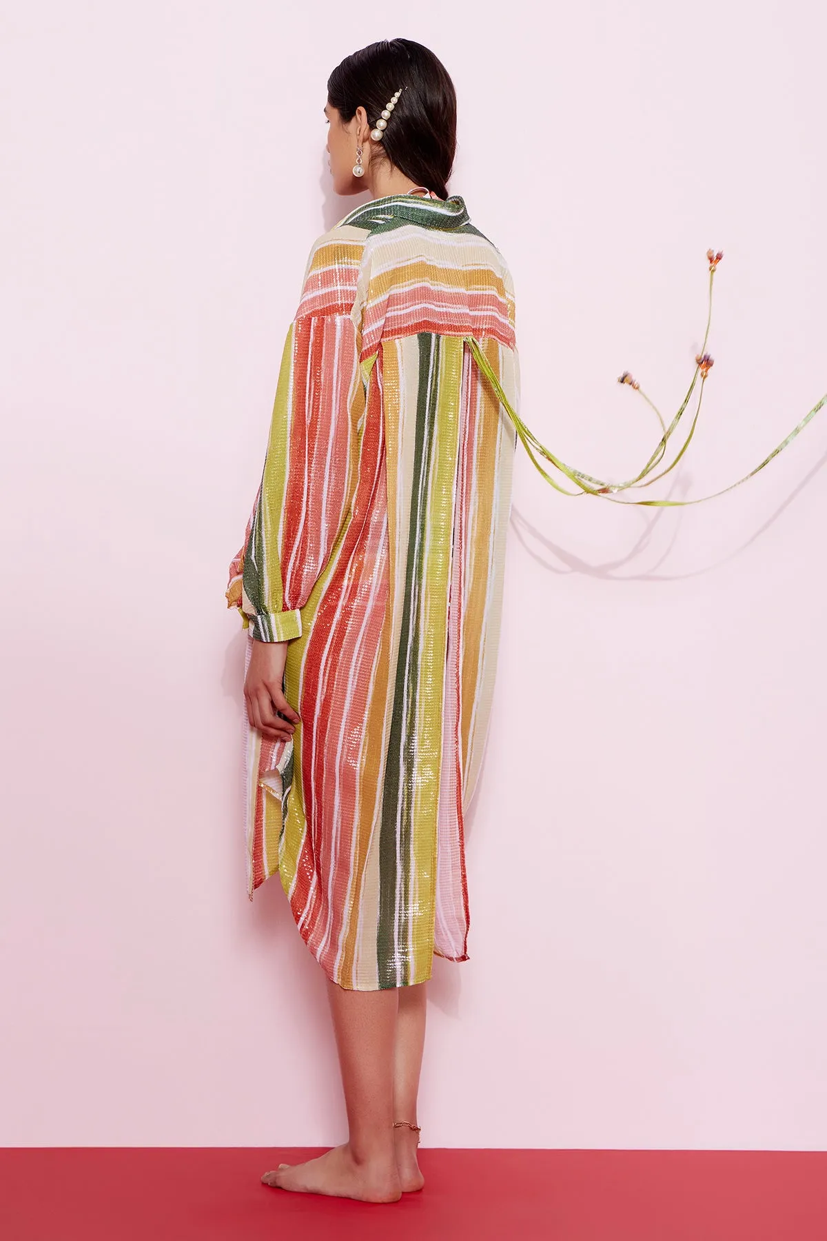 Mixed Candy Shirt Cover Up