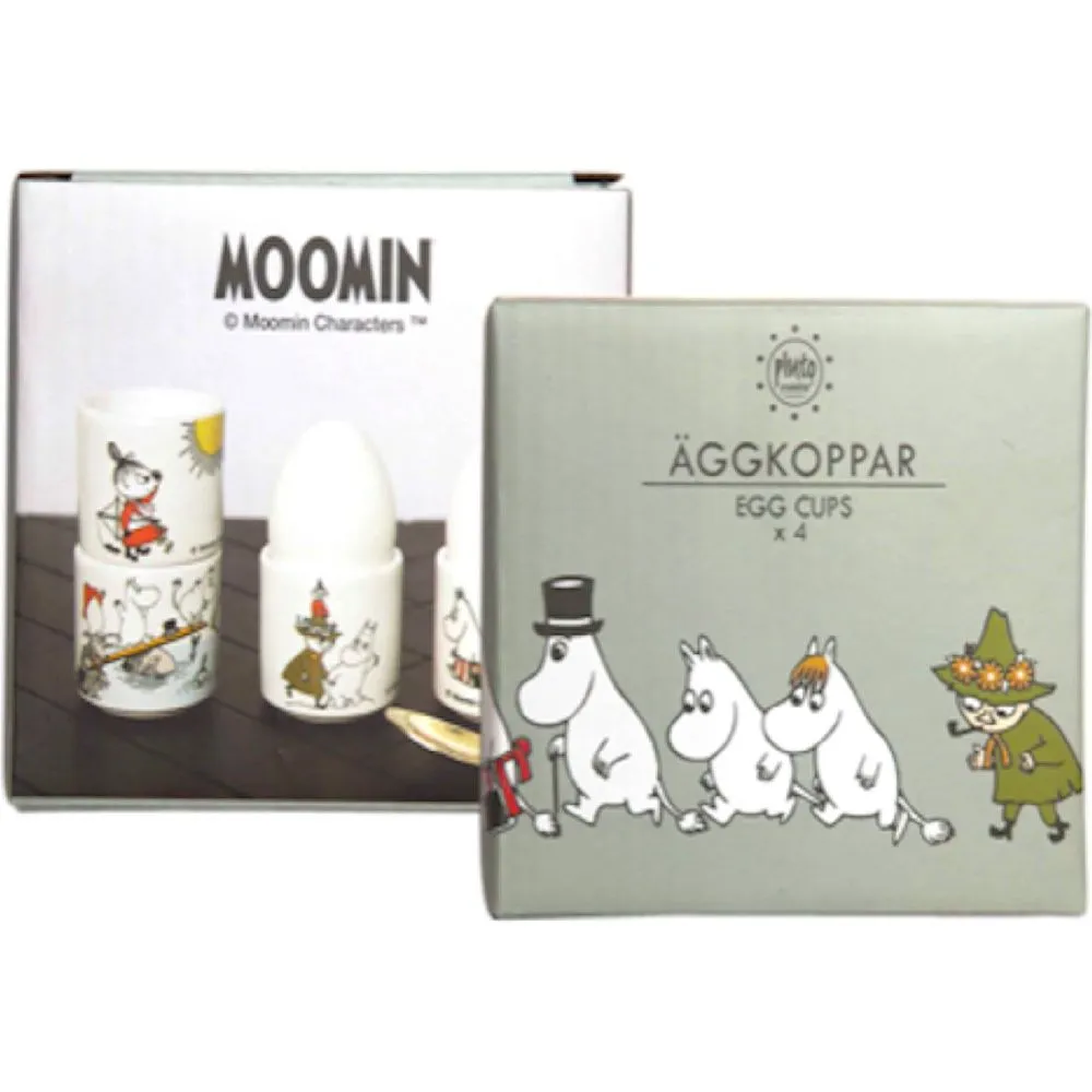 Moomin Egg Cup Set of 4 - Pluto Design