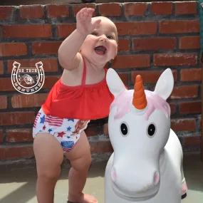 National Flag Cow Swim Suit