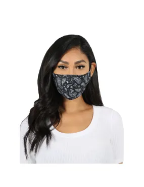 Paisley Face Mask