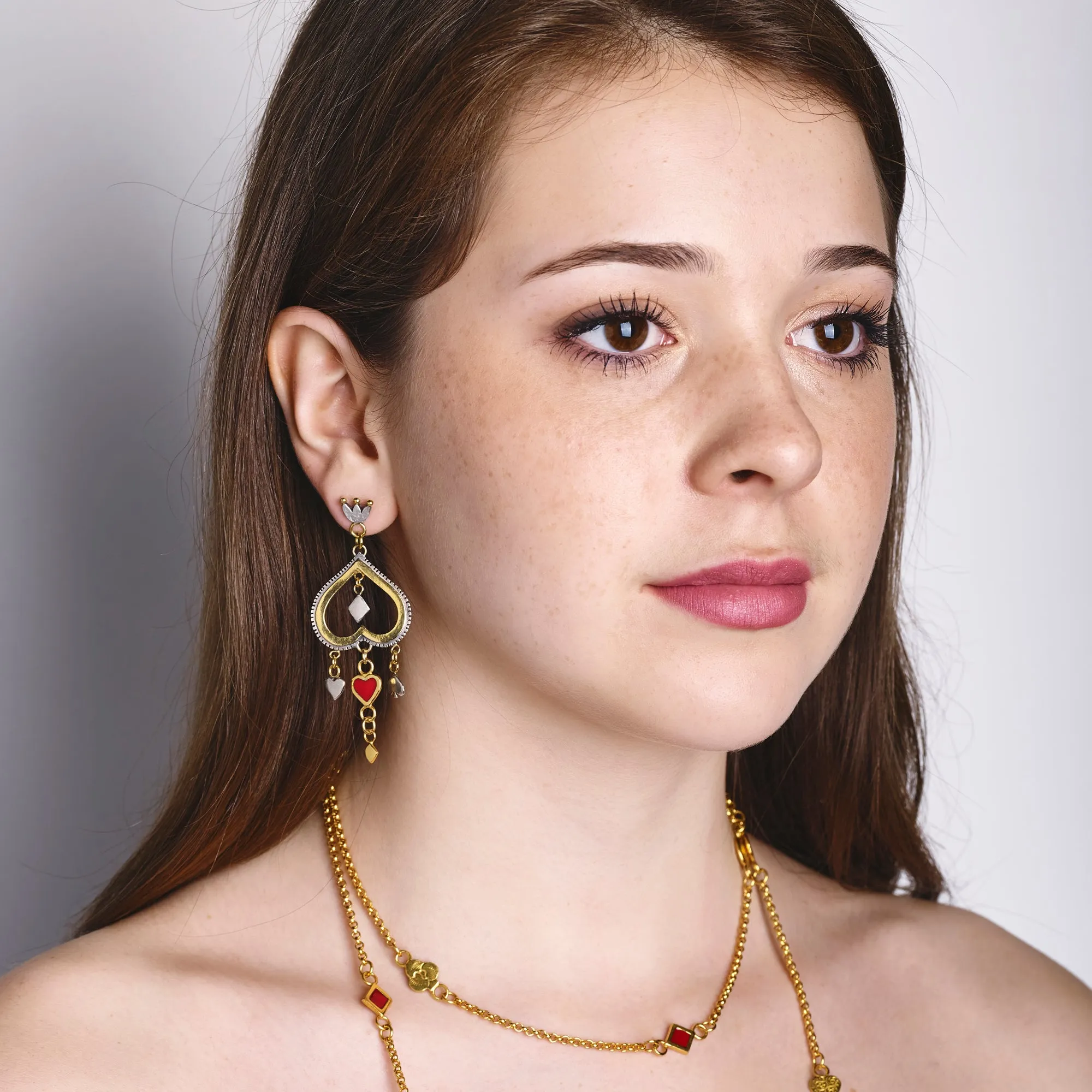 Queen Of Hearts Earrings
