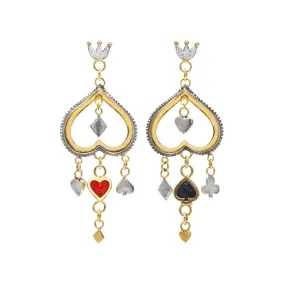 Queen Of Hearts Earrings