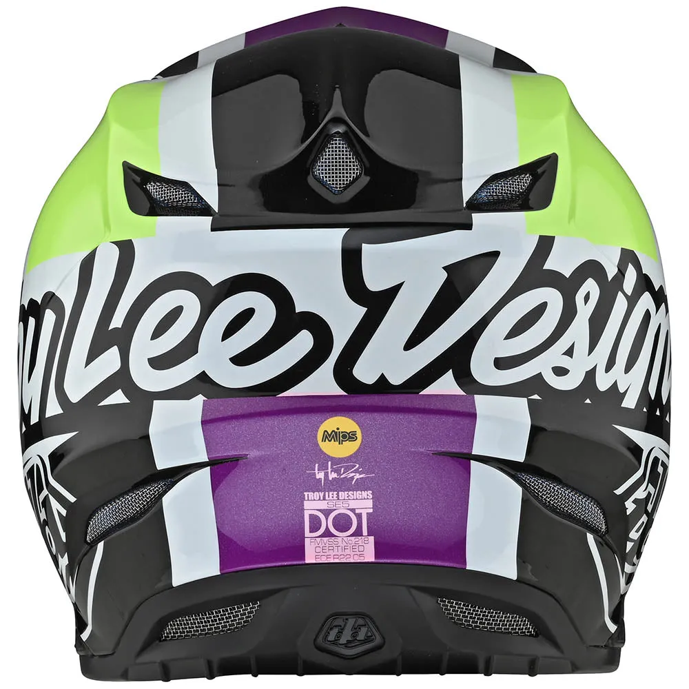 SE5 Composite Helmet Quattro White / Glo Green