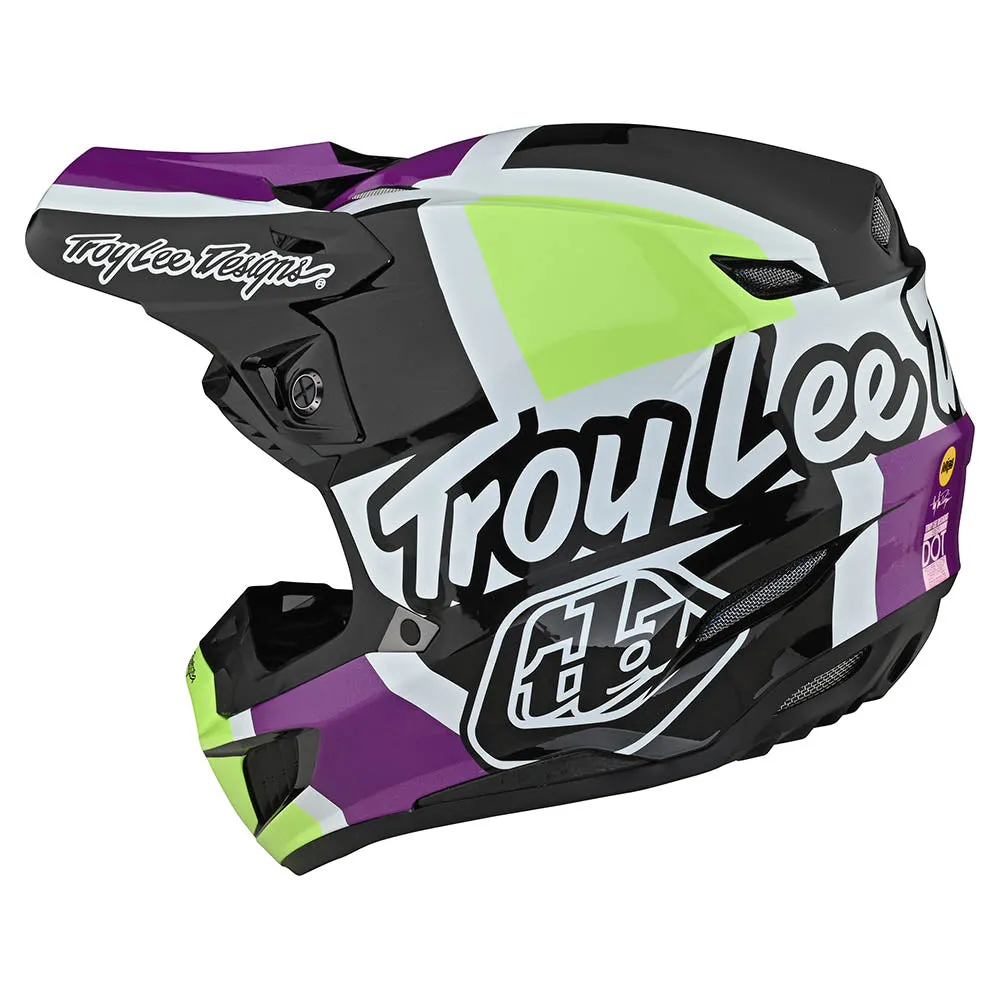 SE5 Composite Helmet Quattro White / Glo Green