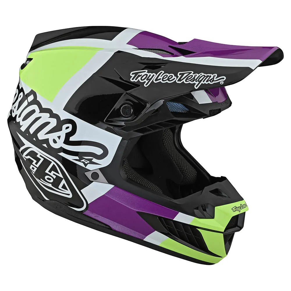 SE5 Composite Helmet Quattro White / Glo Green