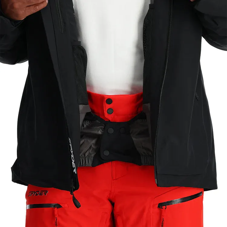 Spyder Leader Jacket Mens 2024 Black