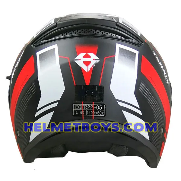 Optimized English title for TARAZ Motorcycle Sunvisor Helmet with Graphics: High-Quality TARAZ Motorcycle Sunvisor Helmet with Eye-Catching Graphics