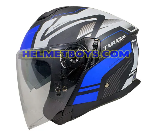 Optimized English title for TARAZ Motorcycle Sunvisor Helmet with Graphics: High-Quality TARAZ Motorcycle Sunvisor Helmet with Eye-Catching Graphics
