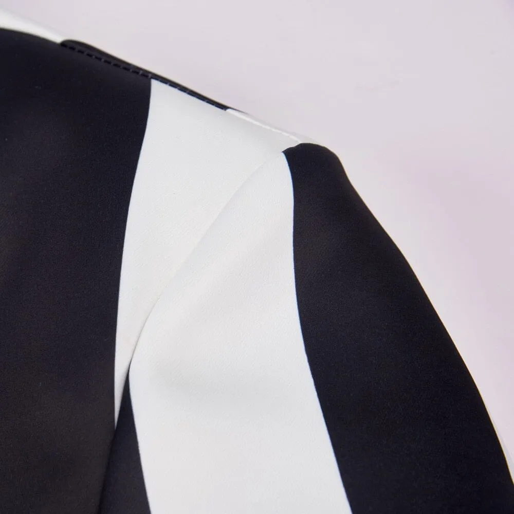 The Carlton Striped Slim Fit Two-Piece Suit