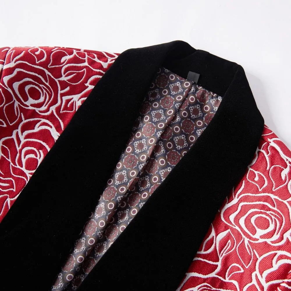 The Crimson Rose Slim Fit Two-Piece Suit