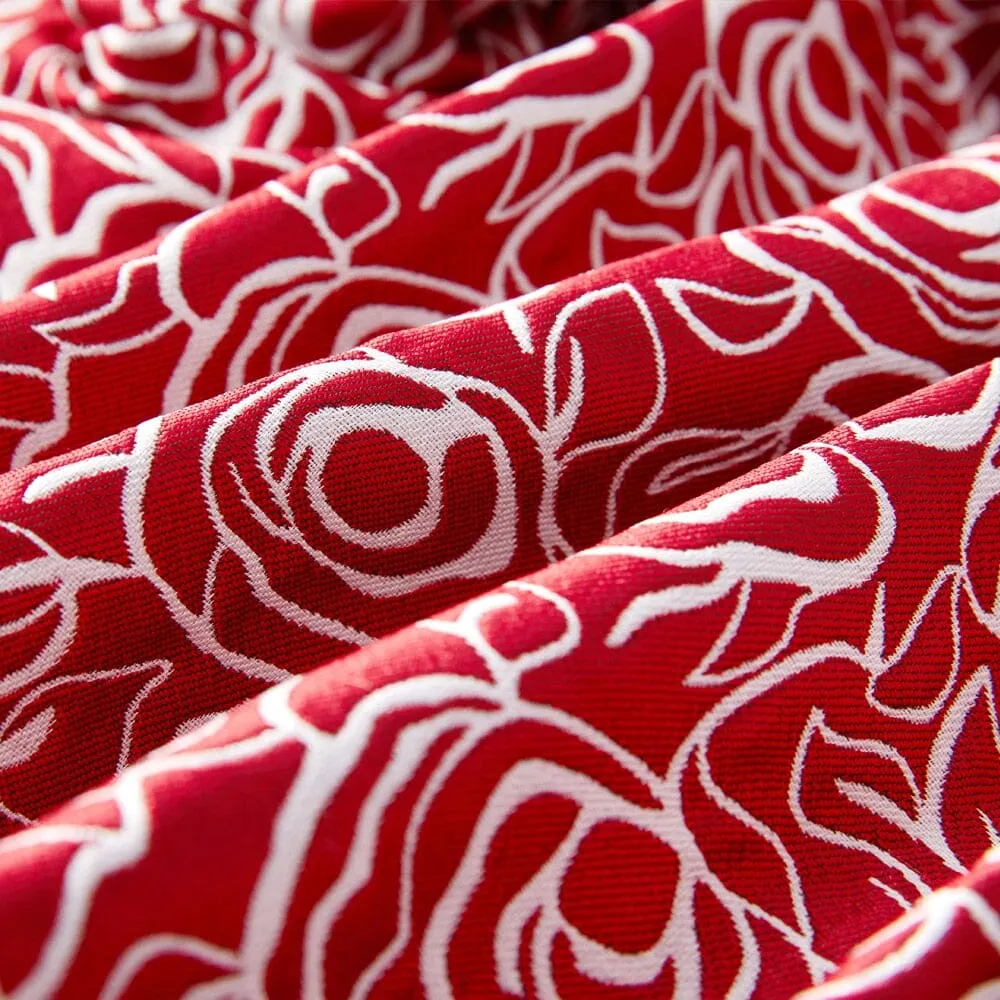 The Crimson Rose Slim Fit Two-Piece Suit