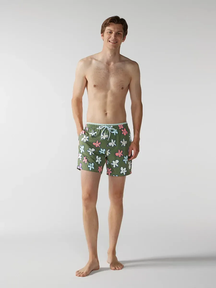 The Even Keels 5.5" (Classic Lined Swim Trunk)
