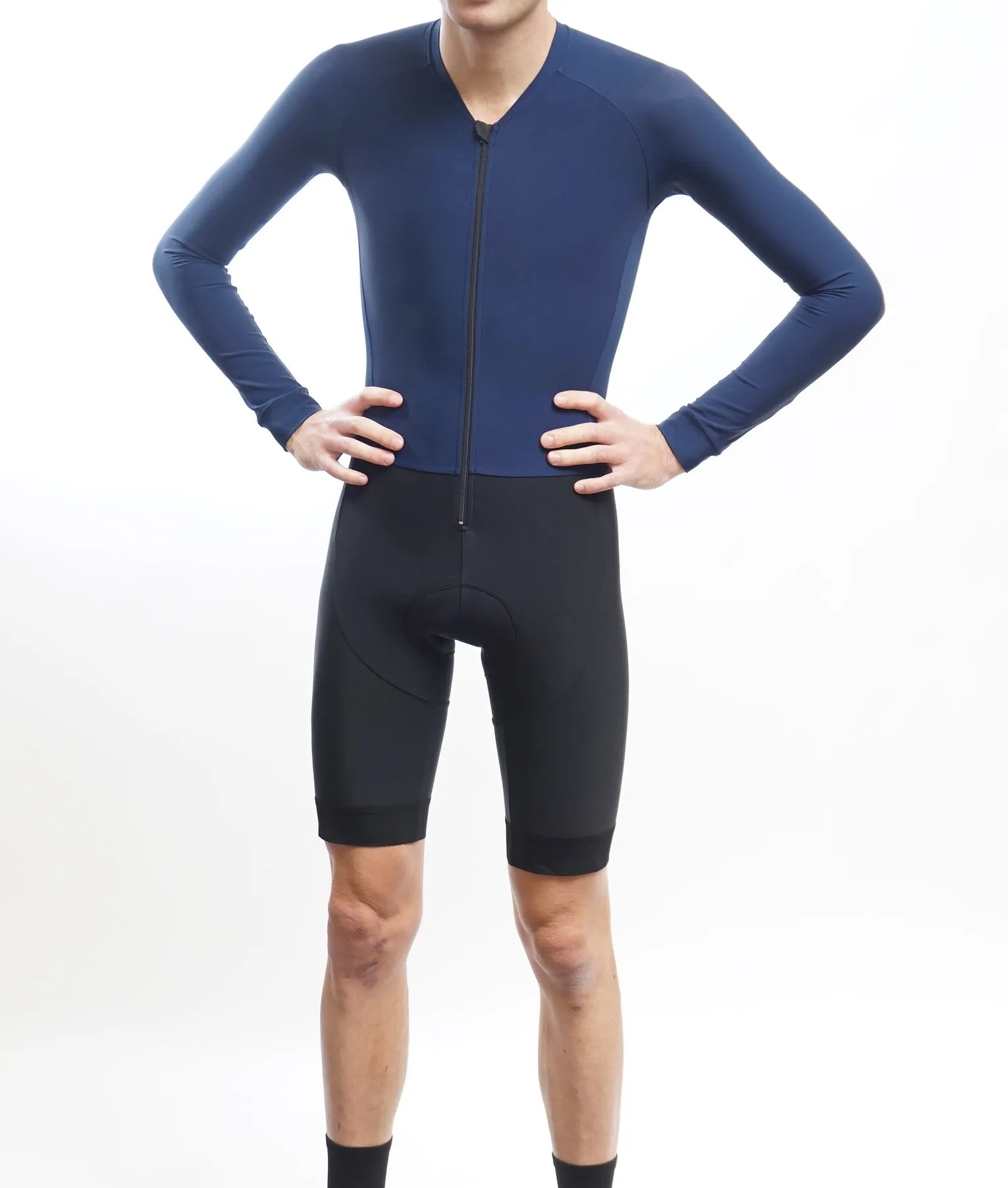 The Navy Long Sleeve Road Suit
