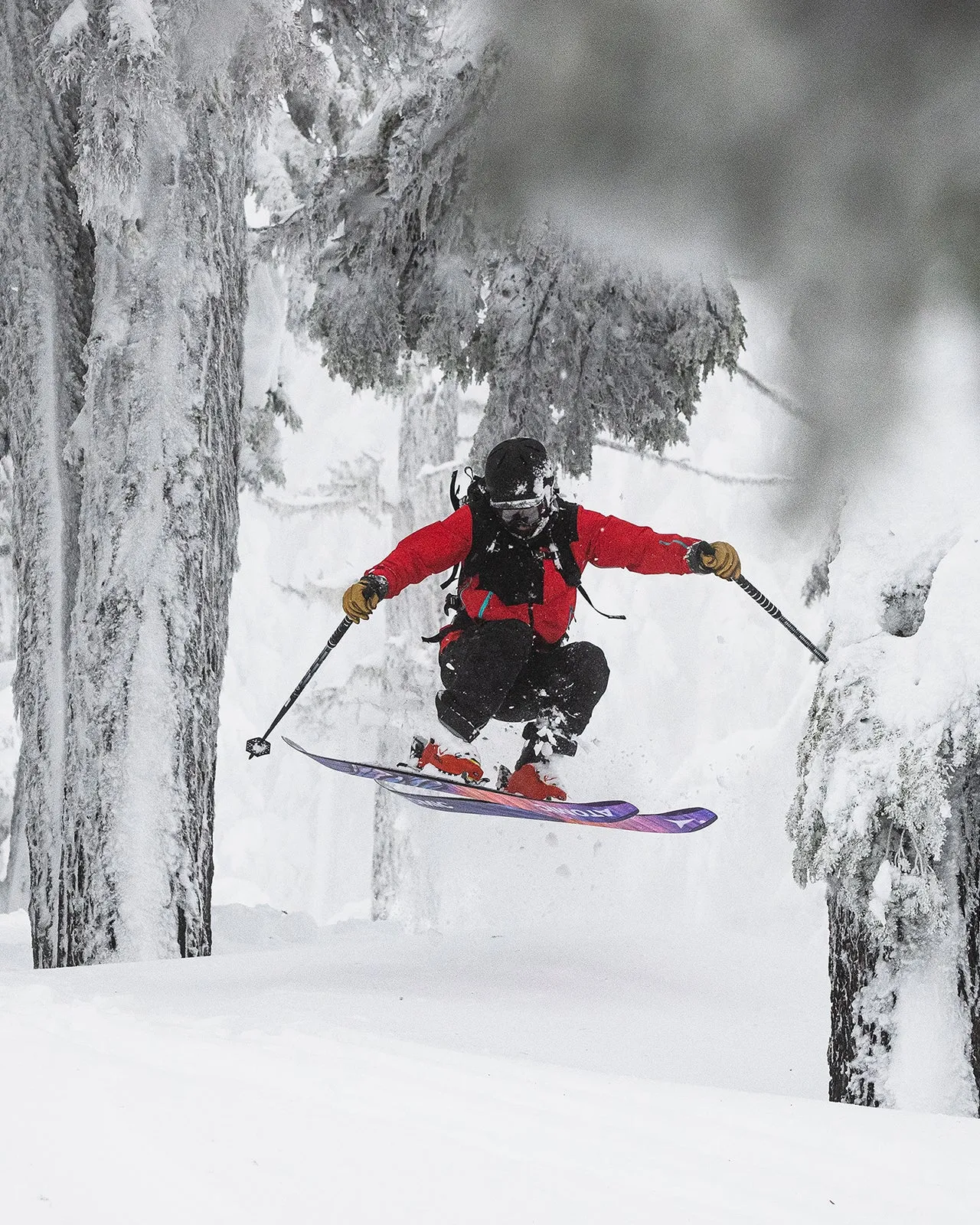 The Uphill Skier