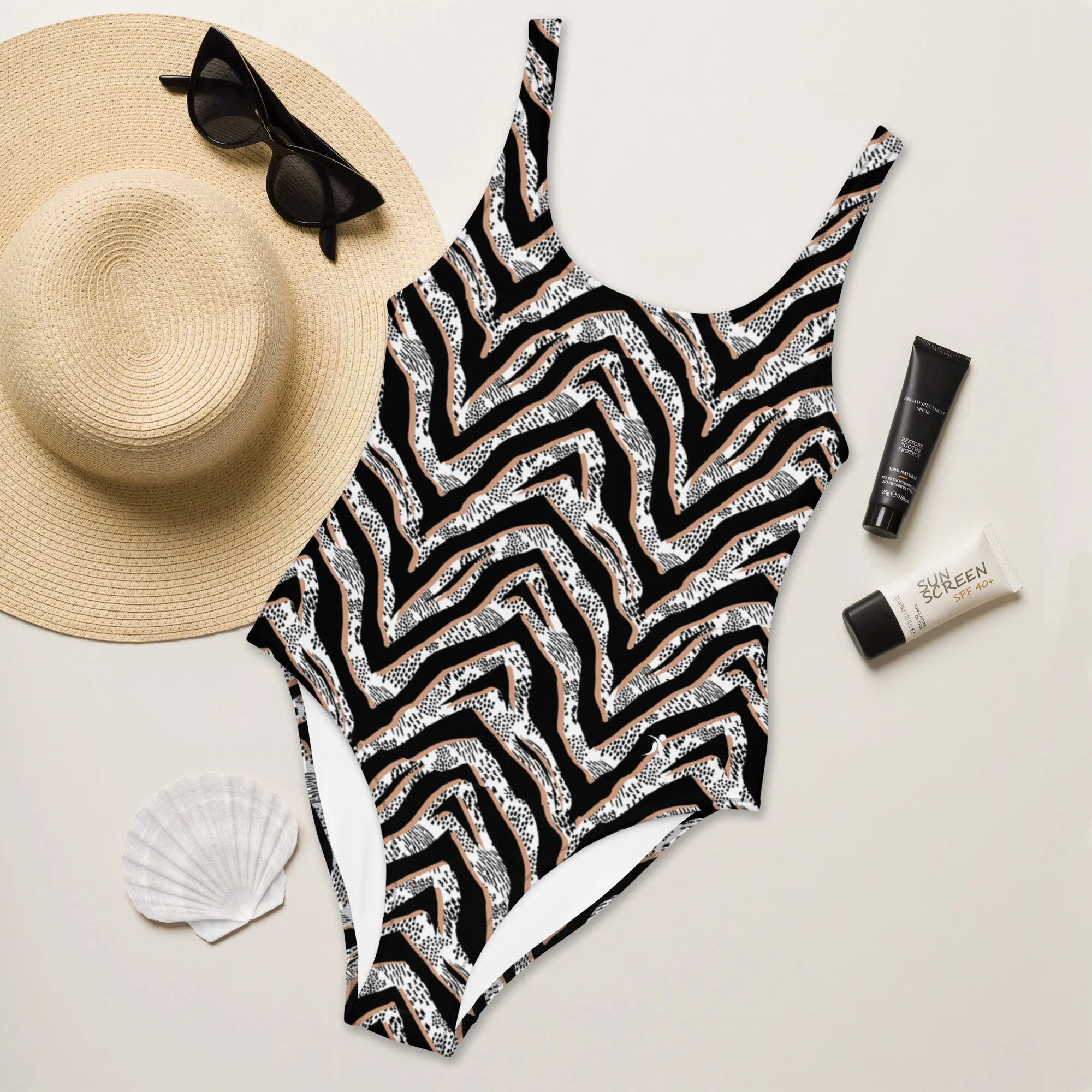 Tiger Stripes One-Piece