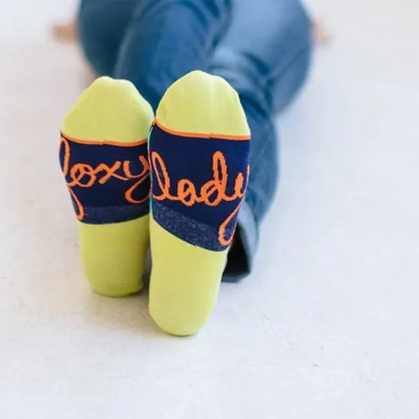 Unisex Happy Vibes No Show Socks (3 Pack)